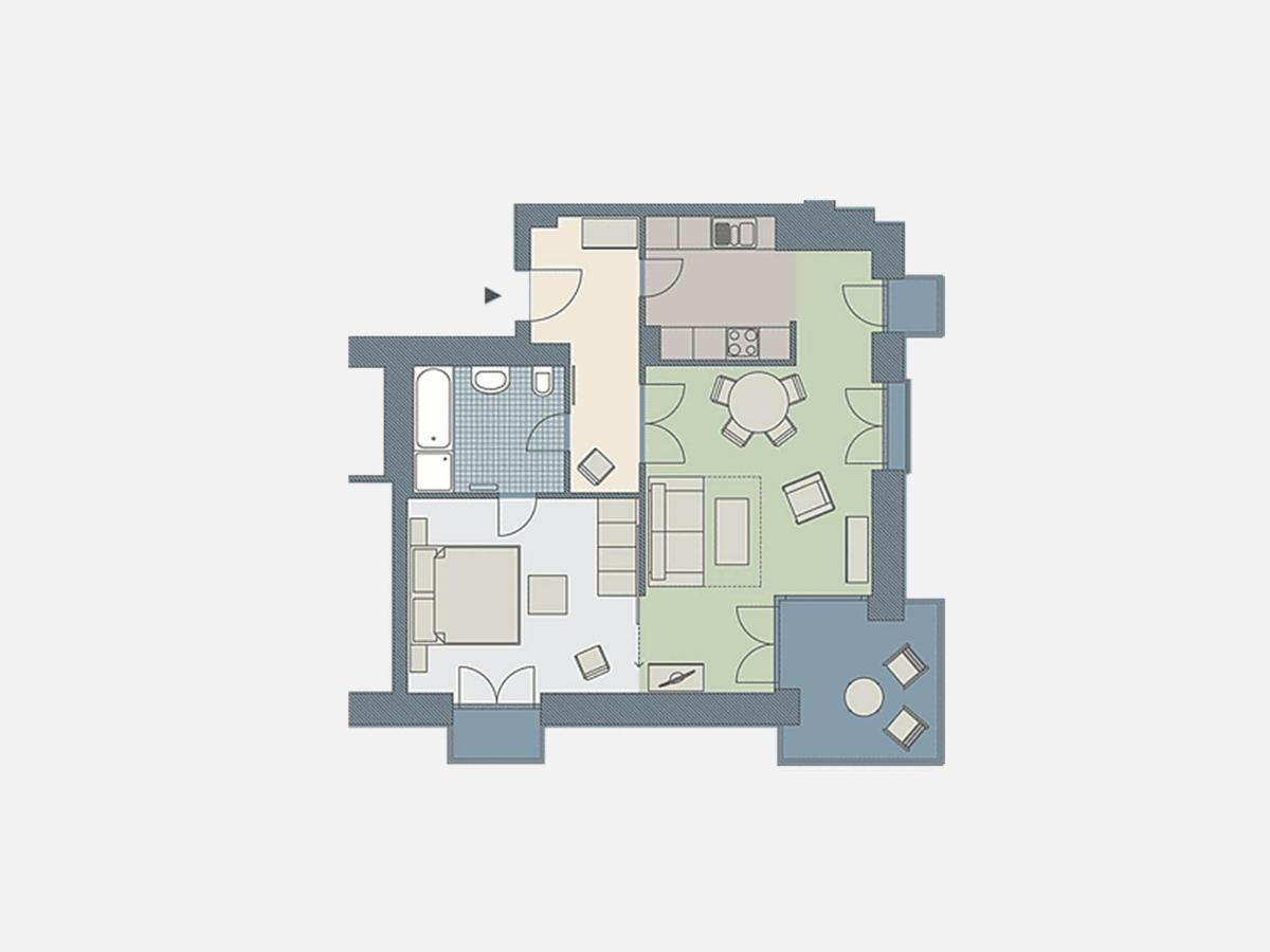 Kaiservillen Heringsdorf - Ferienwohnung Mit 1 Schlafzimmer Und Balkon D211 Buitenkant foto